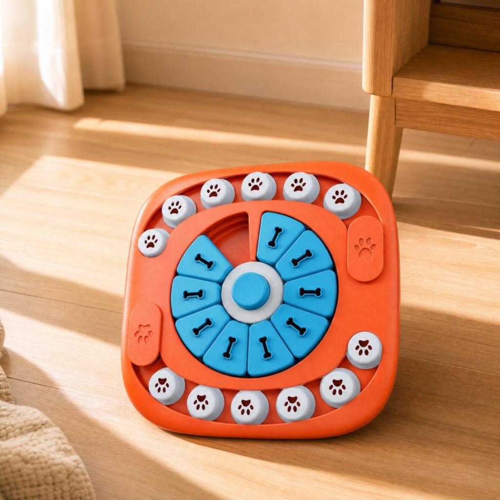 Interactive Pet Puzzle Toy Mentally Stimulating with Sound Elements Boredom Ender for