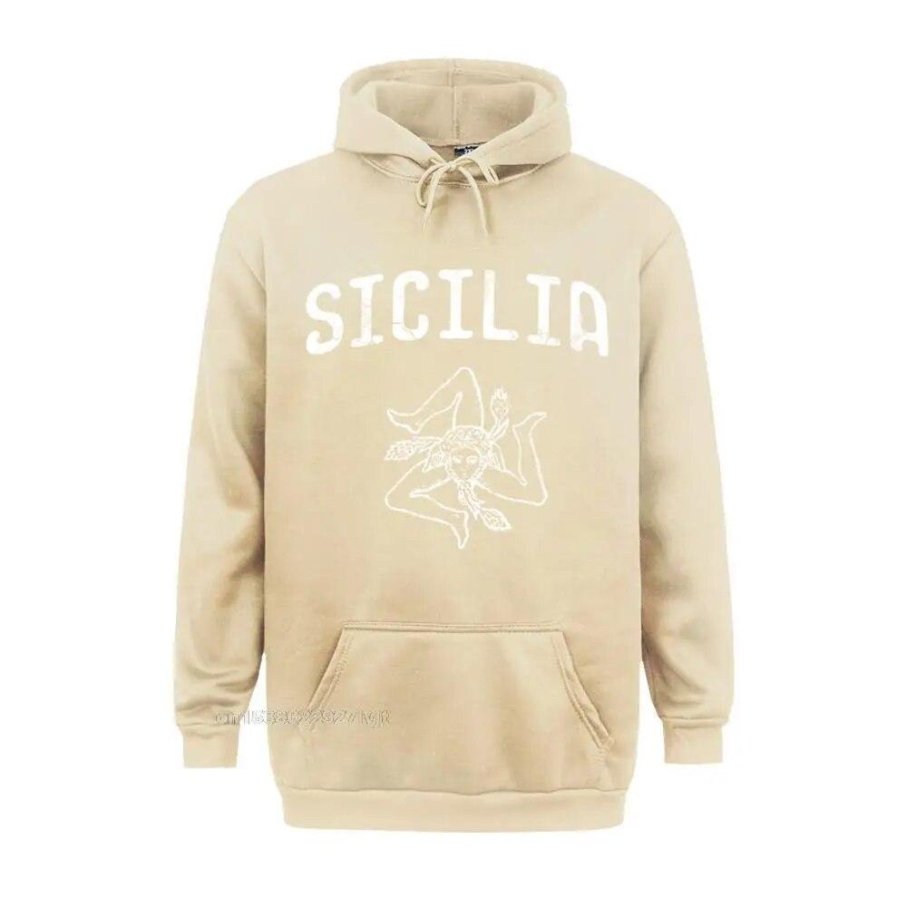 Sicilia Italia Sicilia Siciliano Siciliano Italia Felpa con cappuccio a maniche lunghe italiana Maglie comode Felpa con cappuccio in cotone Felpe con cappuccio unisex Felpa con cappuccio unisex