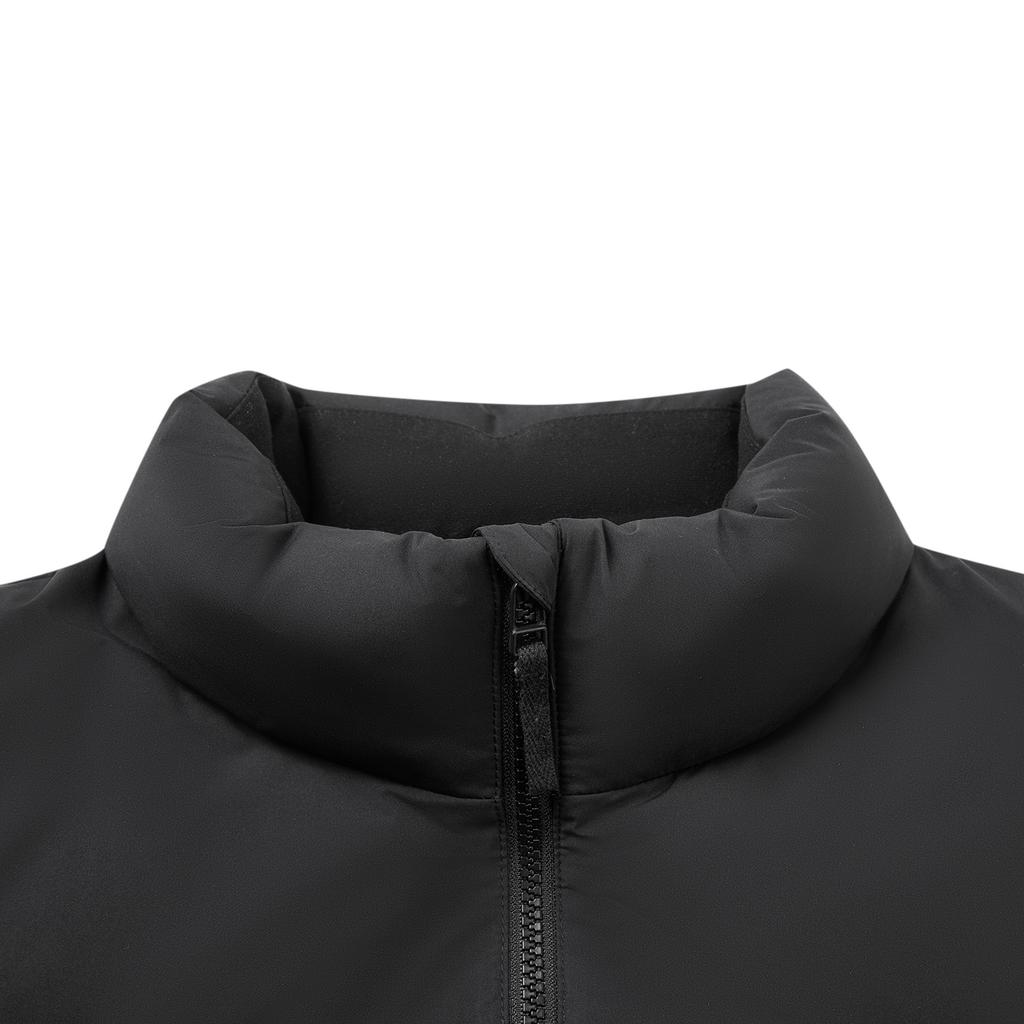 Li Ning Badfive Windproof Water-Resistant Warm Loose Fit Stand Collar Embroidered Down Jacket Men Outerwear AYMV129-6