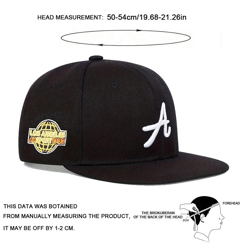 Children A Letter Embroidery Baseball Caps Hip-Hop Hats Spring And Summer Outdoor Adjustable Casual Hats Boy Girl Trave