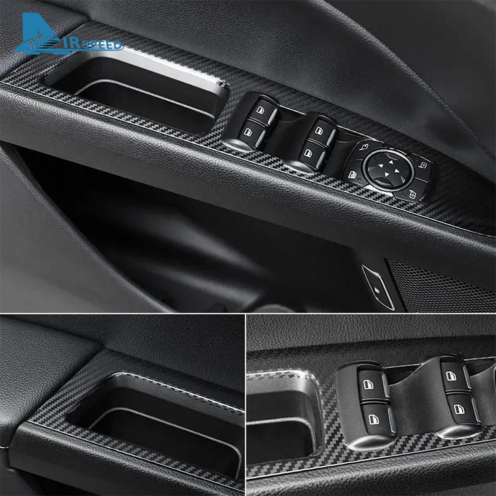 Carbon Fiber Style Interior Sticker for BMW G11 G12 Series 7 2016-2022 Center Console Anti Scratch Film