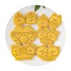 Biscuit Stamps Plastic Material Animal Cookie Molds for Special Greetings top sale