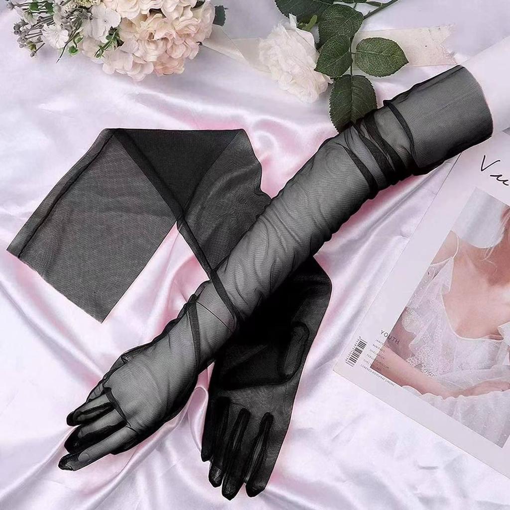 Gants en Dentelle Assortis: Styles Mariée, Hôtesse de l'air, Policier, et Shooting Photo