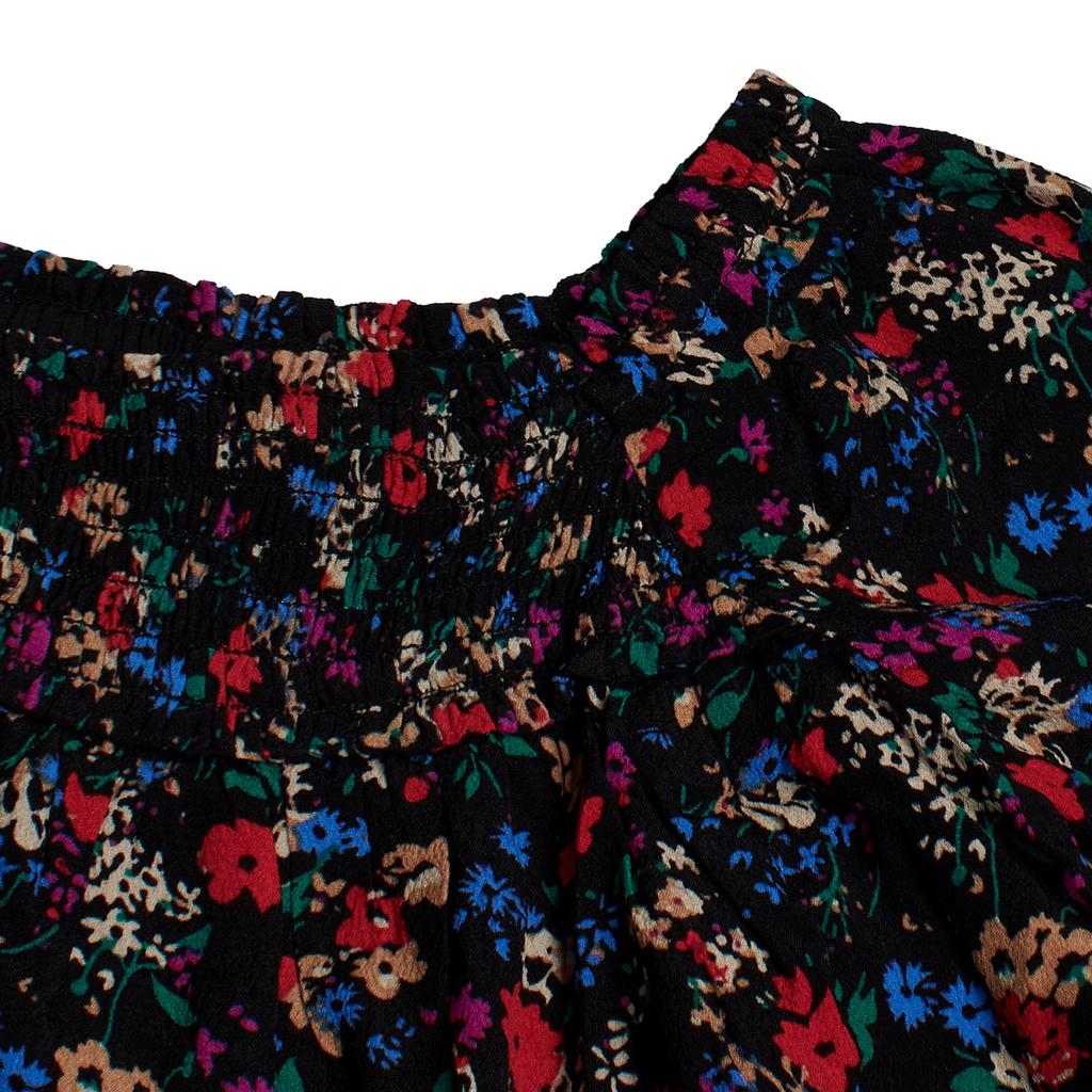 Vestido Floral Fruncido 486307 para Bebé Niña