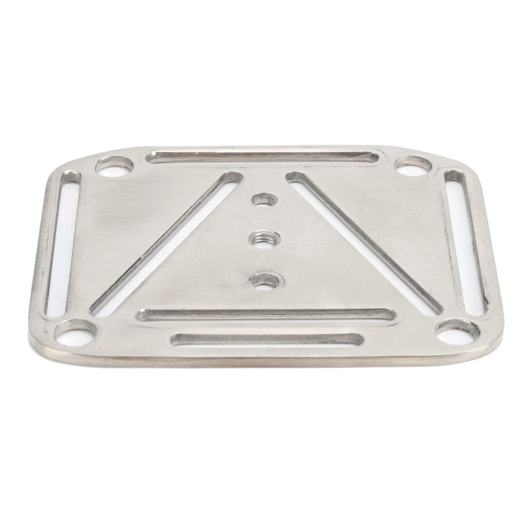 Diving Stainless Steel Weight Belt Keeper Retainer Adjustable Weight Webbing Stopper Buckle