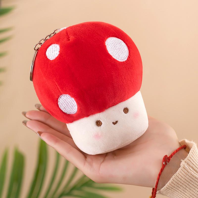 Mushroom Adorable Plush Toy Stuffed Doll With Pp Cotton Filling For Kids Gift