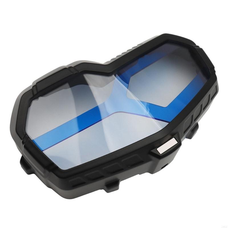 28GC Motorbike Accessories Motorcycle Front Headlight Guard for ADV Acrylic Protector Cover Front Headlamp Guard