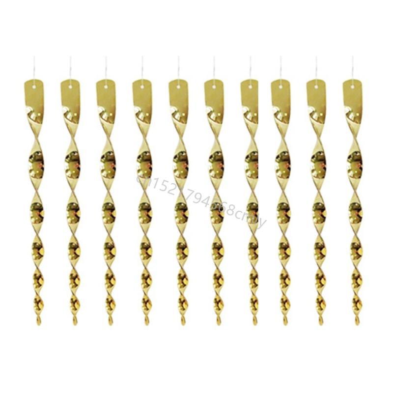 10Pcs Wind Bird Scareres Reflective Deterrents Sun Resistant Bird Scarers for Balcony and Yard Hanging 6XDE