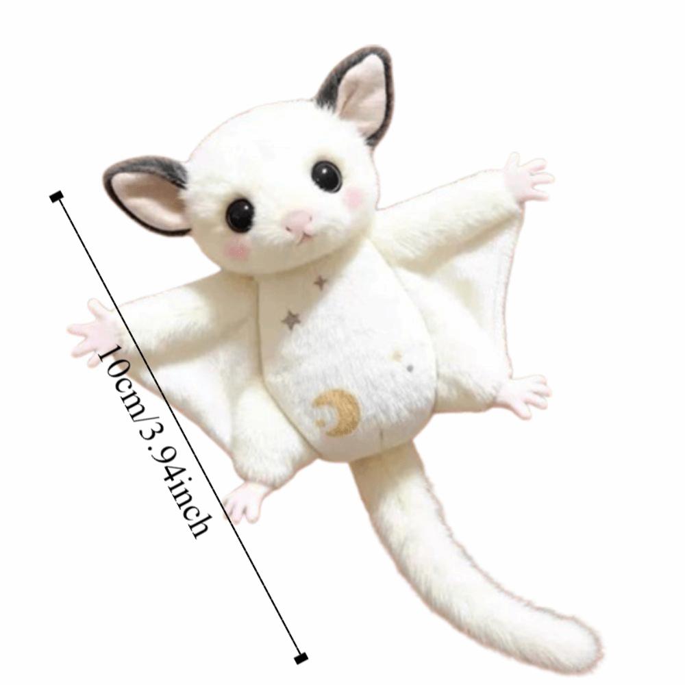 Cartoon Animal Honeybag Flying Spur Doll Stuffed Bat Mouse Plush Keychain  Couple