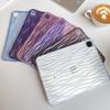 For IPad Case 7th 8th 9th 10th Generation Air 3rd 4th 5th Pro 11 Inch Mini 6 Tablet Cover Cases Wave Texture Transparent Soft