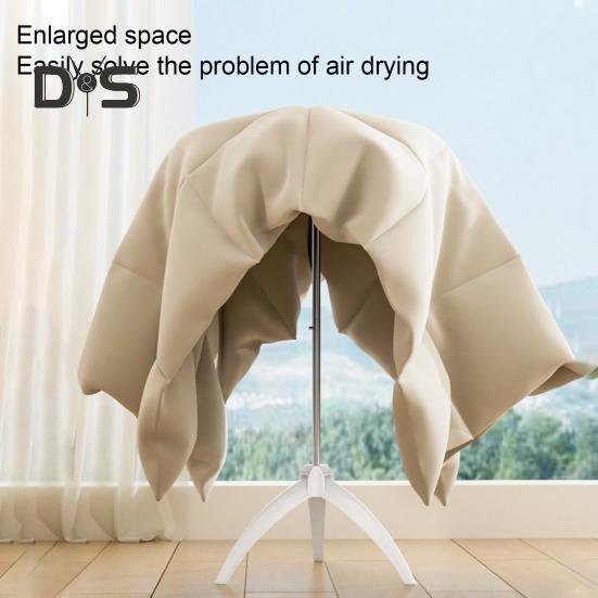 Skládací stojan na oblečení se 3 závěsnými tyčemi Vysoká stabilita Silná nosnost Jednoduchá instalace Skládací věšák na kalhoty a kabáty