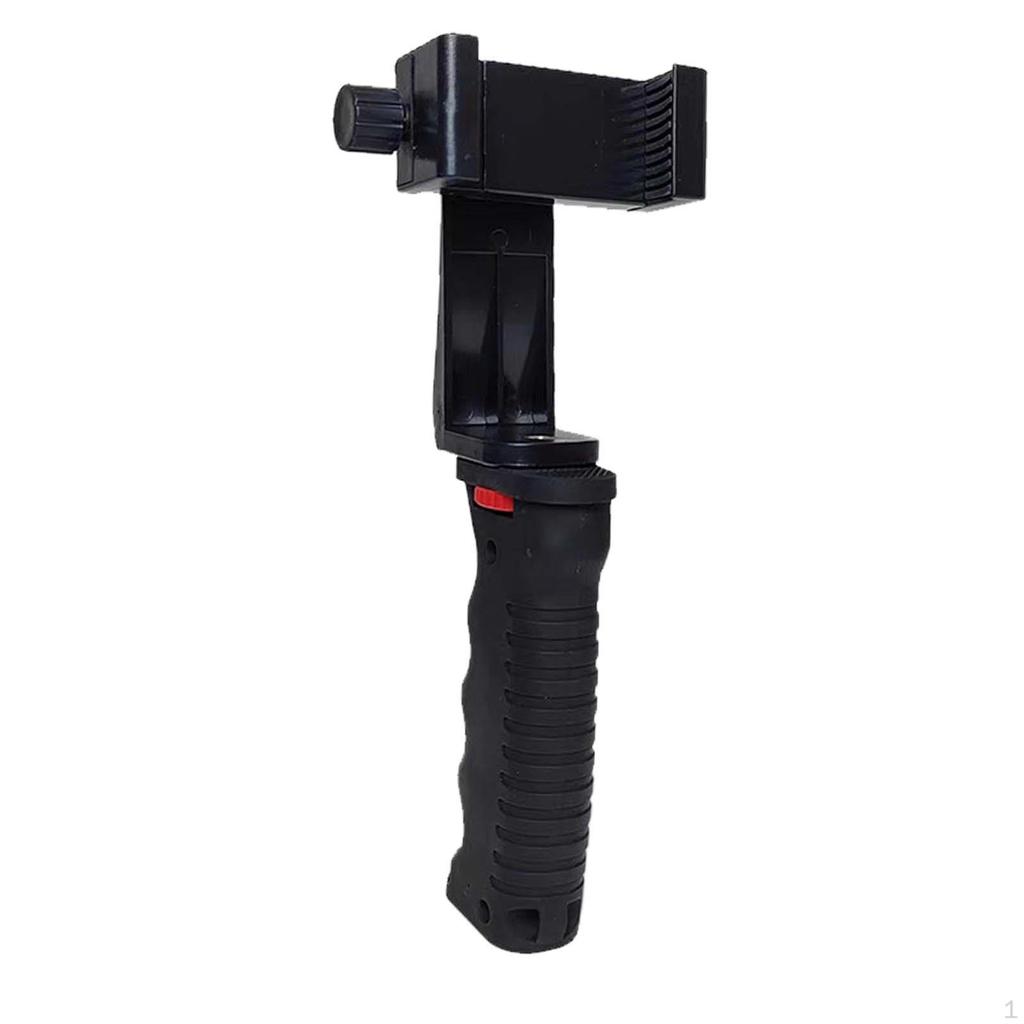 Punho de Mão Estabilizador Portátil para Gravação de Vídeo com Smartphone Parafuso de 1/4 Gimbal