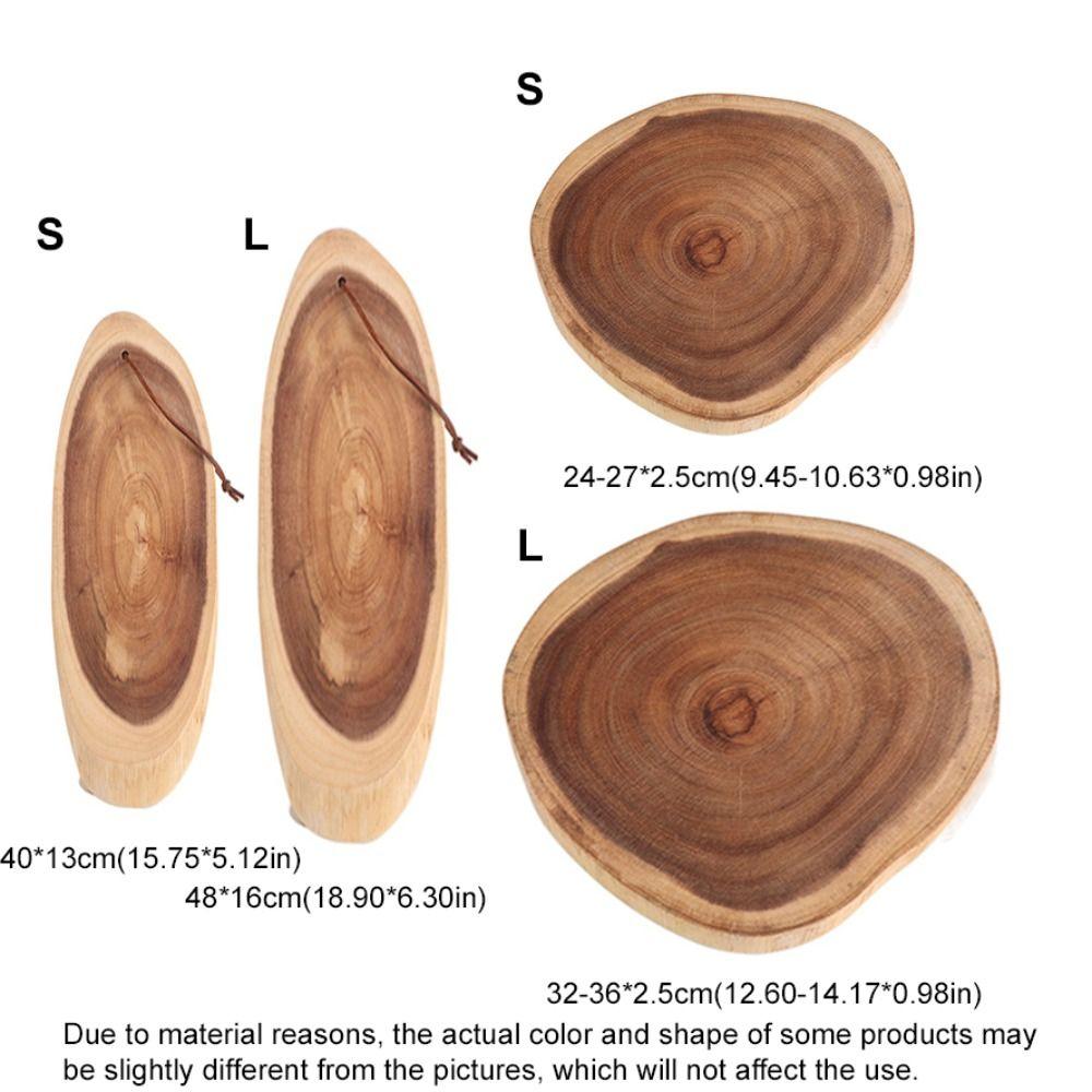 Irregular Shape Acacia Wood Cutting Board Rurual Style Charcuterie Serving Tray  Appetizer