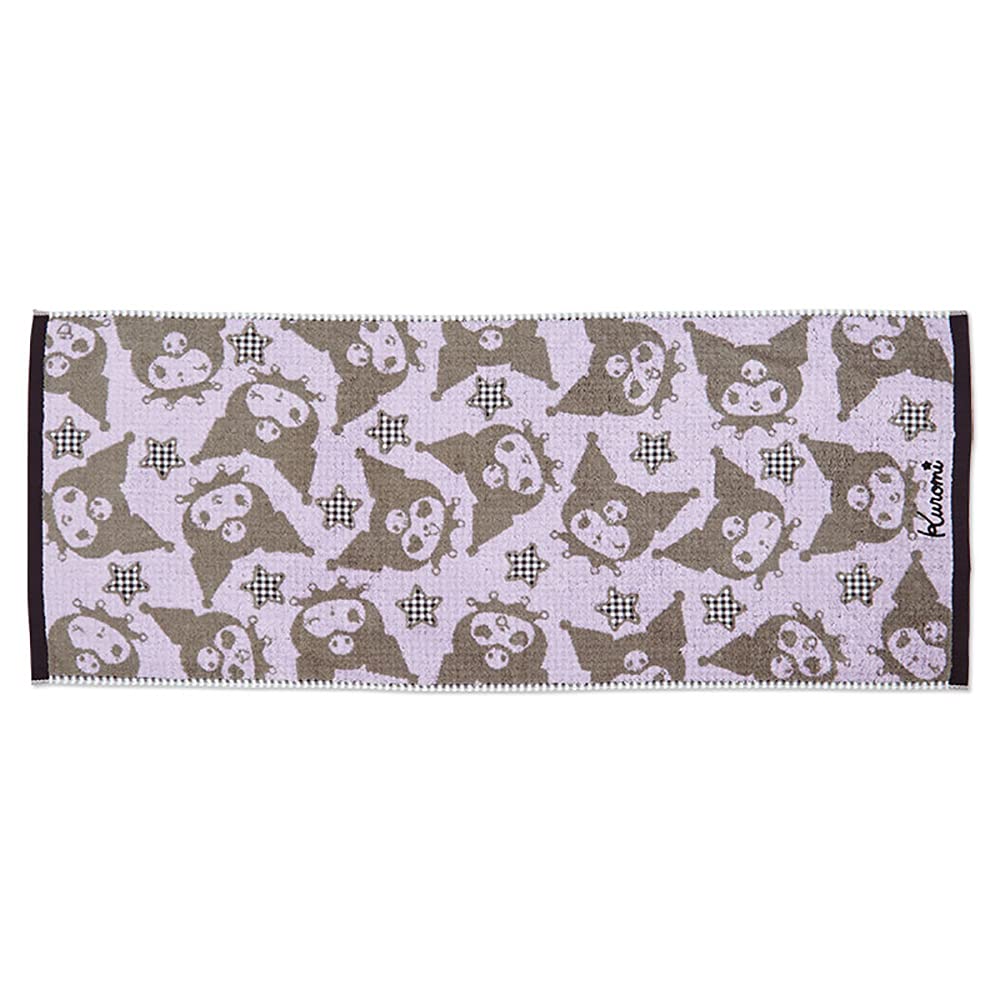 Sanrio Kuromi Antibacterial and Deodorizing Bath 800911 Towel, Black, чёрный