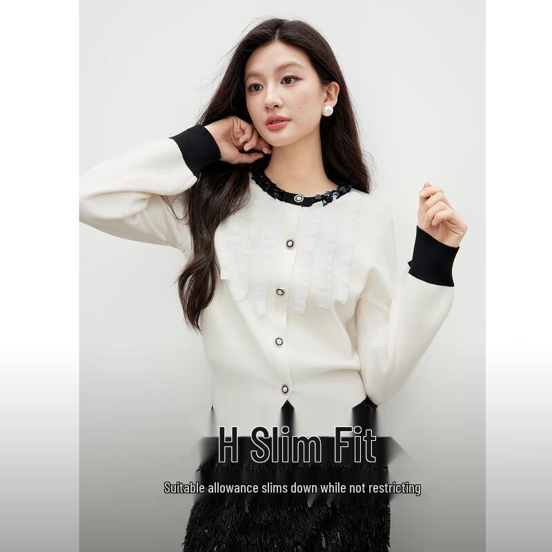 

Очаровательный вязаный свитер с текстурой для женщин XL