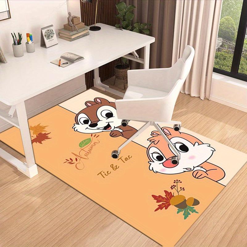 1pc. Cute Chipmunk Autumn Theme Rug - Perfect for Home Decor, Office Carpet, Chair Cover, Outdoor Mat, Gift Ideaz049011
