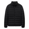 Men's Lightweight Hooded Down Jacket, Winter 2025 - Short, Warm, Trendy, 90% White Duck Down.