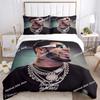 Anuel AA Rapper Hip Hop Singer All Season Bedding Set Printed Duvet Cover Pillowcase Single Double Style Queen King Size Sets