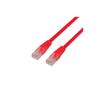 Aisens UTP CAT6 RJ45 NETWORK CABLE AISENS 0.5M RED