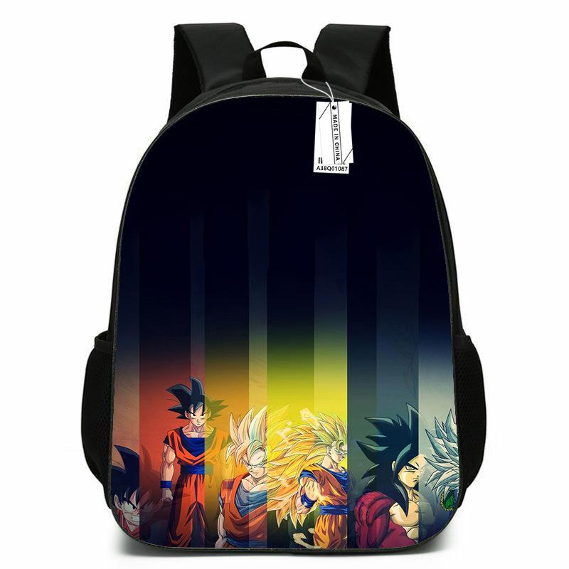 Anime Peripheral Dragon Ball Backpack Dragonball Student School Bag Wukong Polyester Backpack Backpack