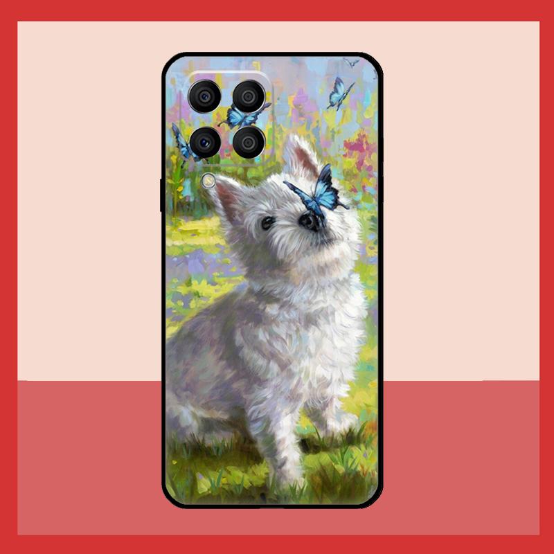 

West Highland Terrier Westie Case For Samsung Galaxy M12 M52 M06 M16 M36 M56 M33 M15 M55 M31 M13 M14 M53 M32 M35 M34 M54 Samsung M55
