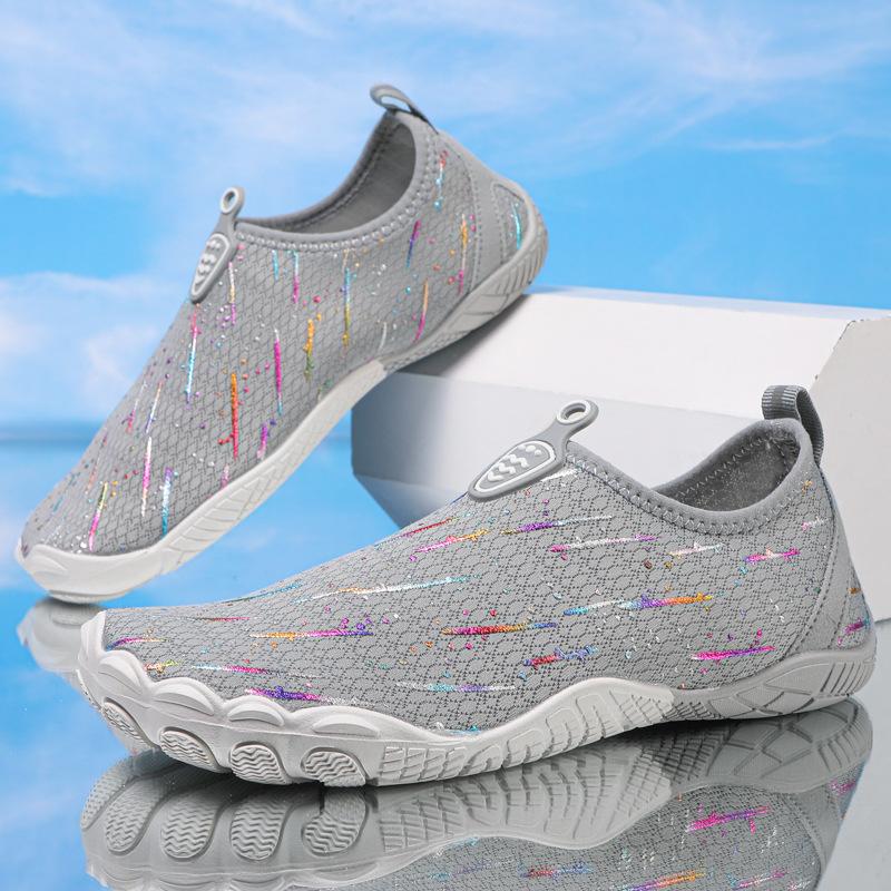 

New men s and women s quick-drying non-slip outdoor sports cycling beach shoes fitness yoga swimming diving anti-cut shoes 43 серый