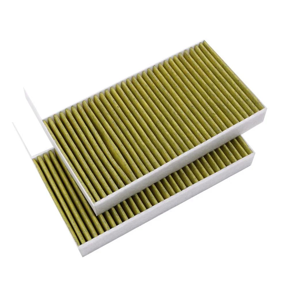 

Для Tesla Model 3 Model Y HEPA активированный уголь воздушный фильтр автомобильный кондиционер фильтрующий элемент сменный комплект салонные фильтры