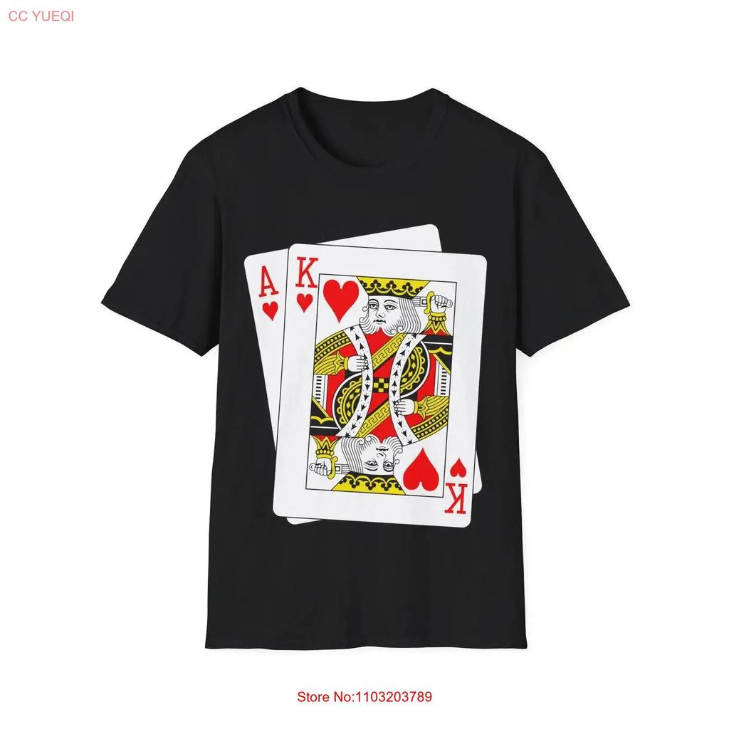 Blackjack 21 T Shirt Vintage Slightly Top For Everyday Wear Designer Clothes Casual Soft Stylish Versatile Graphic