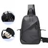 Fashion Men's Crossbody Bag High-End Casual Travel Women's Chest Bag Oxford Cloth Small Backpack Waterproof Wear-Resistant Chest Bag
