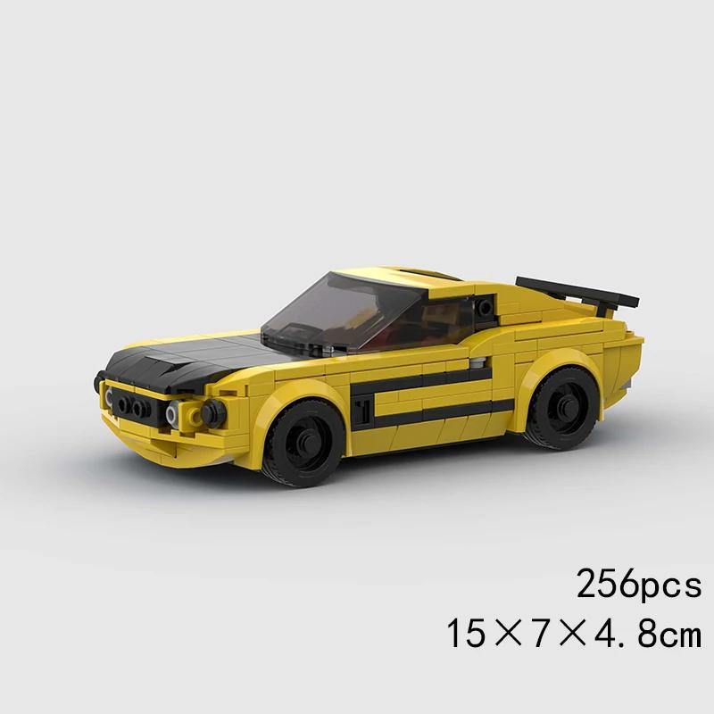 Speed Convertible MOC Car Super Race Technical Vehicle Model Building Block Racing Rally Sports Brick Christmas Gift Toy City