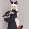 Cute Fox-Anime Beast Tail Handmade-Fox Ear Headband Lovely-Fox Tail Themed Party Costume Cosplay Props for Festivals