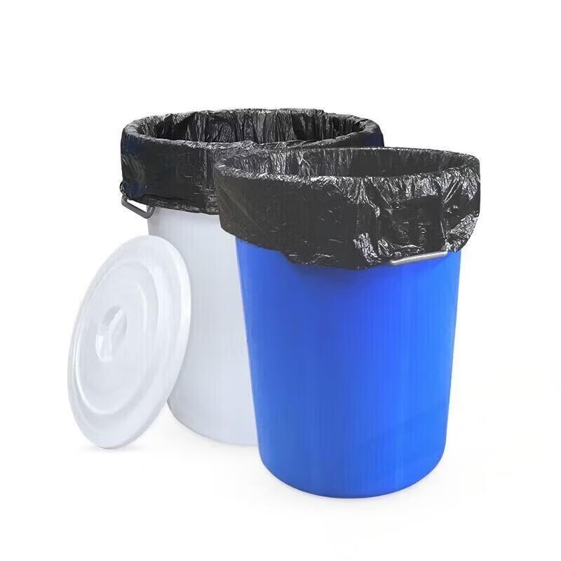 Large Capacity Round Plastic Trash Can