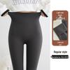Plus-Size Fleece-Lined Shark Pants: High-Waisted, Thick, and Warm Yoga Leggings for Autumn/Winter 2025