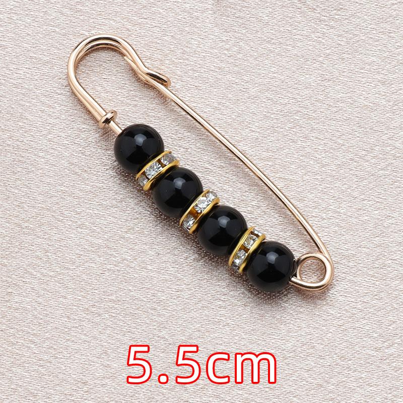 Pearl Waist Pins, Accessories, Dresses, Large Waistband, Small Clothes Neckline, High-end Anti-light Brooch