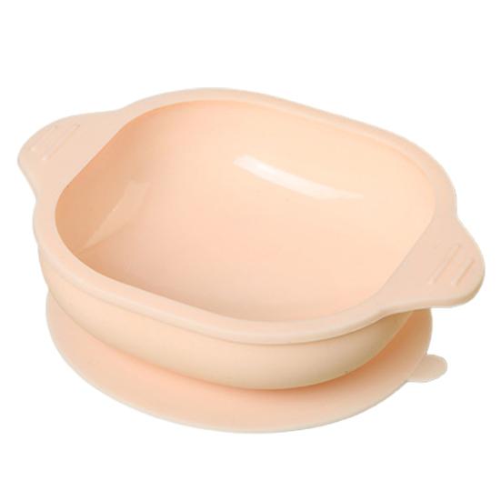 Bol pentru hrănire pentru sugari de 370 ml Veselă pentru copii din silicon pentru supliment alimentar pentru bebeluși