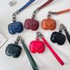 Neue Apple AirPods Ohrhörerhülle Styling öliges Leder Handseil Apple Ohrhörerhülle Retro handgefertigtes Hautgefühl Öl