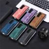 PU Leather Wrist Strap Cover for Samsung Galaxy Z Fold 7 6 5 4 3 Fold7 Hard Phone Case with S Pen Holder & Finger Grip(no Pen)