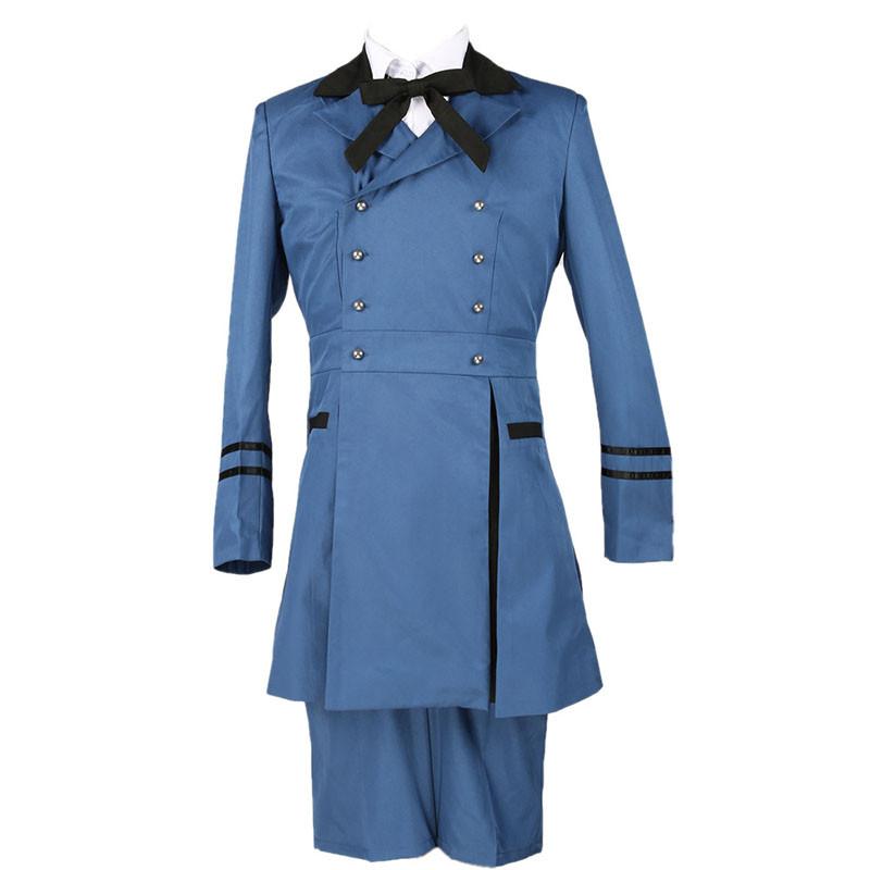 Black Butler Anime Ciel Phantomhive Cosplay Costumes Unisex Fullset Outfits Set