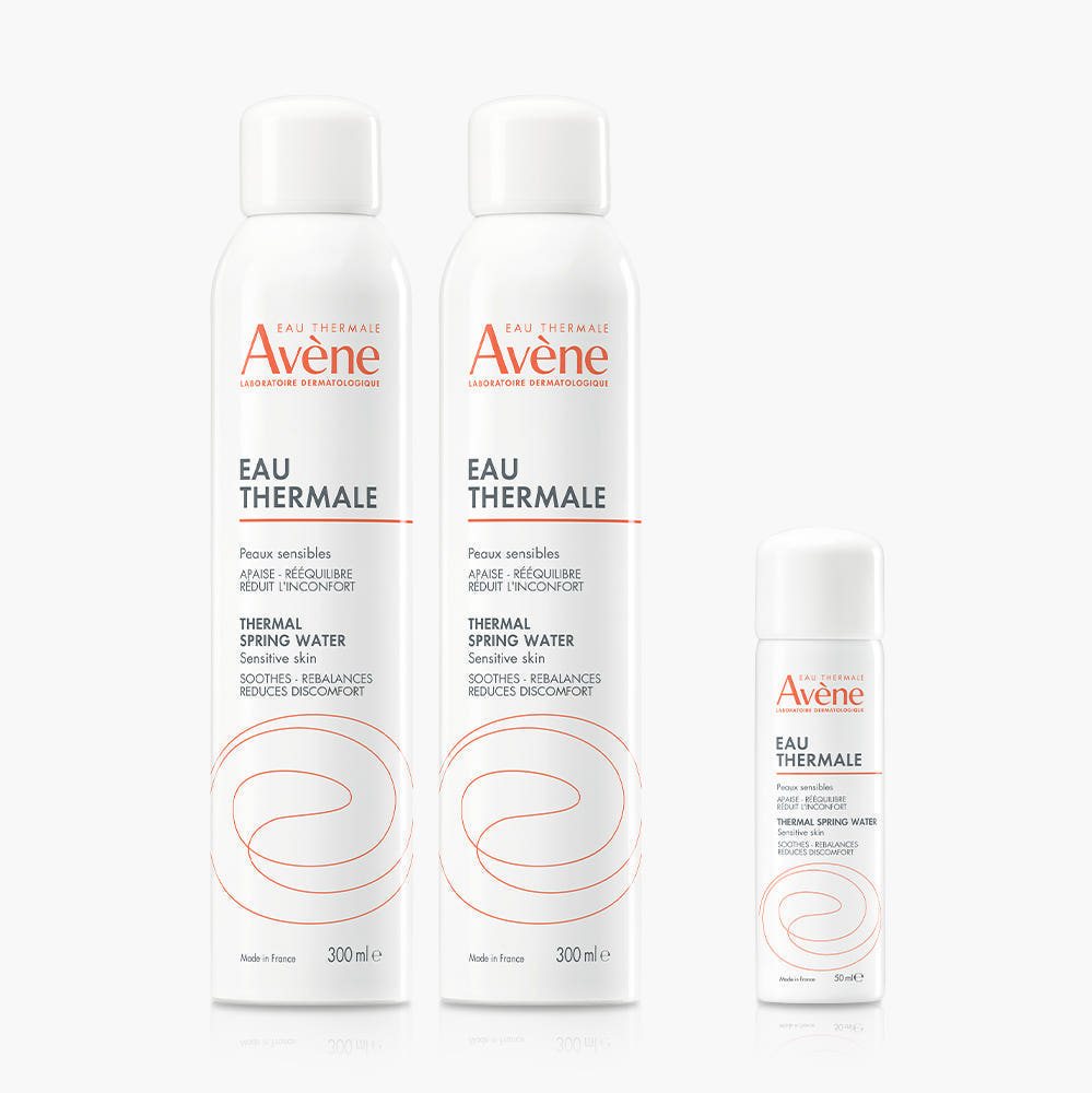 

[Avene] Thermal Spring Water Spray 300ml x 2 + 50ml Set