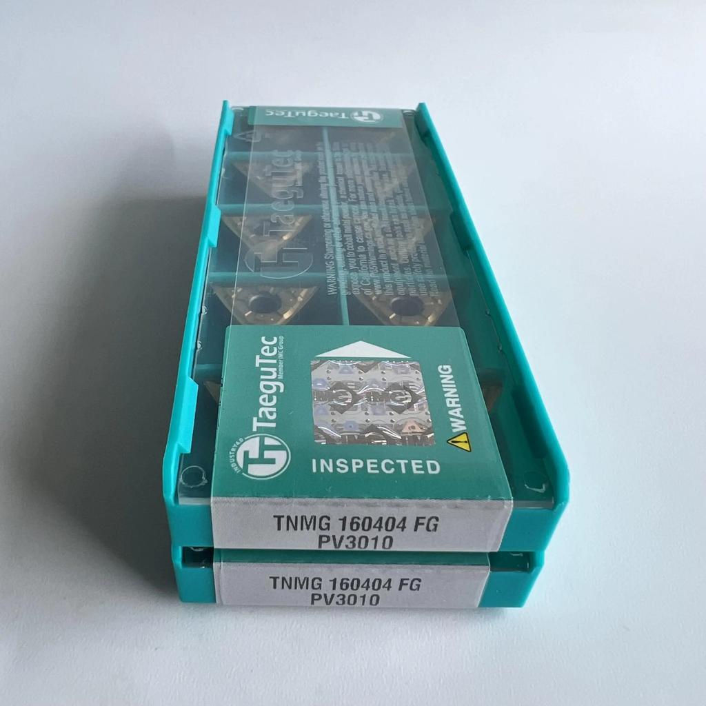 TaeguTec / TNMG160404FG PV3010 /Original Genuine CNC Alloy Blade 10 PCS