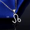 Women's Korean Fashion Constellation Pendant Necklace