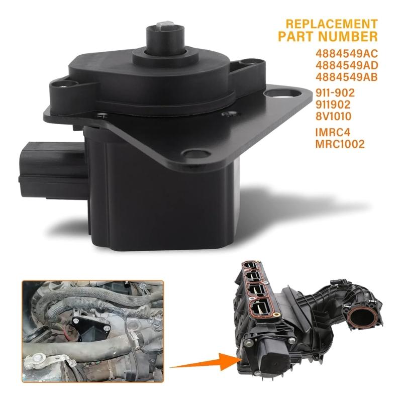 Part Number 911-902 Intake Manifold Runner Control Valves IMRC 4884549AD Compatible for 2.0/2.4L 07-12