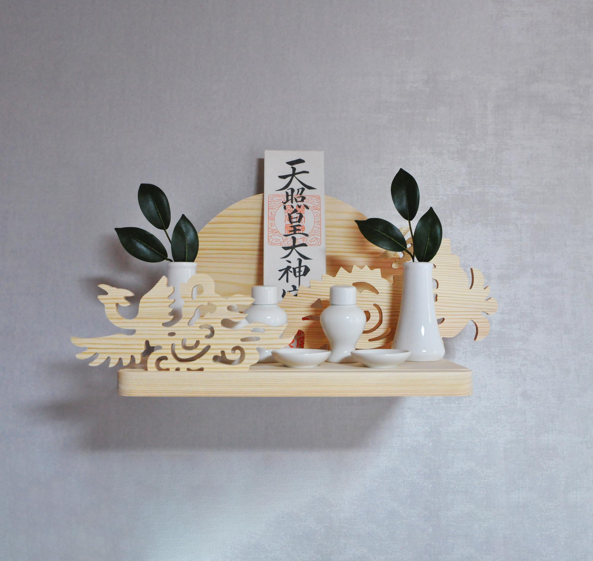 

Shinto altar, modern bill holder, bill case, Yangun, Hinamo, Colorful Clouds, Round, Dragon, Phoenix, Fire Phoenix, wall hanging, bill holder, amulet