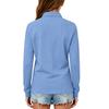 Girls Long Sleeve School Uniform Top Casual Dressy T-Shirt for