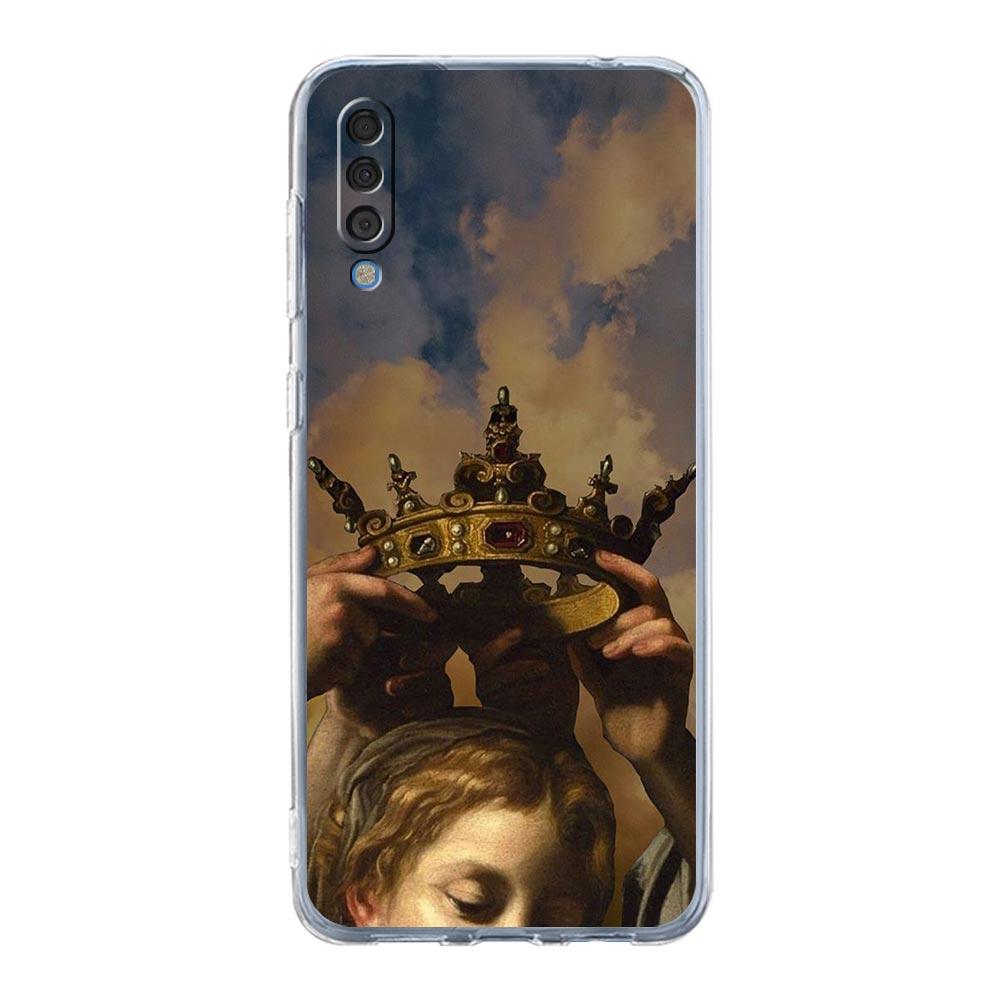 Phone Case For Samsung A14 A50 A70 A30 A40 A20E A10S A20S A02S A04S A12 A22 A32 A34 A52 5G A54 Renaissance Art Painting Cover