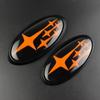 2PCS Acrylic Car Front Logo Rear Badge Emblem Sticker for Subaru XV Outback Impreza BRZ WRX STI Legacy Forester Accessories Y3