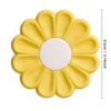 Daisy Flower Shape Cup Coaster Silicone Slip Insulation Pad Cup Mat Hot Drink Holder Mug Stand Home Table Decorations Kitchen Accessory