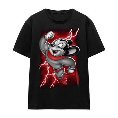 Mighty Mouse Unisex Erwachsenen Mighty Storm T-Shirt