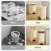 Uforu Dual-Pedal Trash Can – Large Capacity with Sealed Lid for Foot Press & Hand-Touch Open