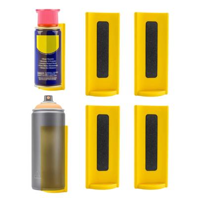Paint Can Bottle Holder with Strong Magnets Magnetic Spray Can Storage Organizer for Garage Toolbox Vehicle Side Mount Spray Bottle Rack